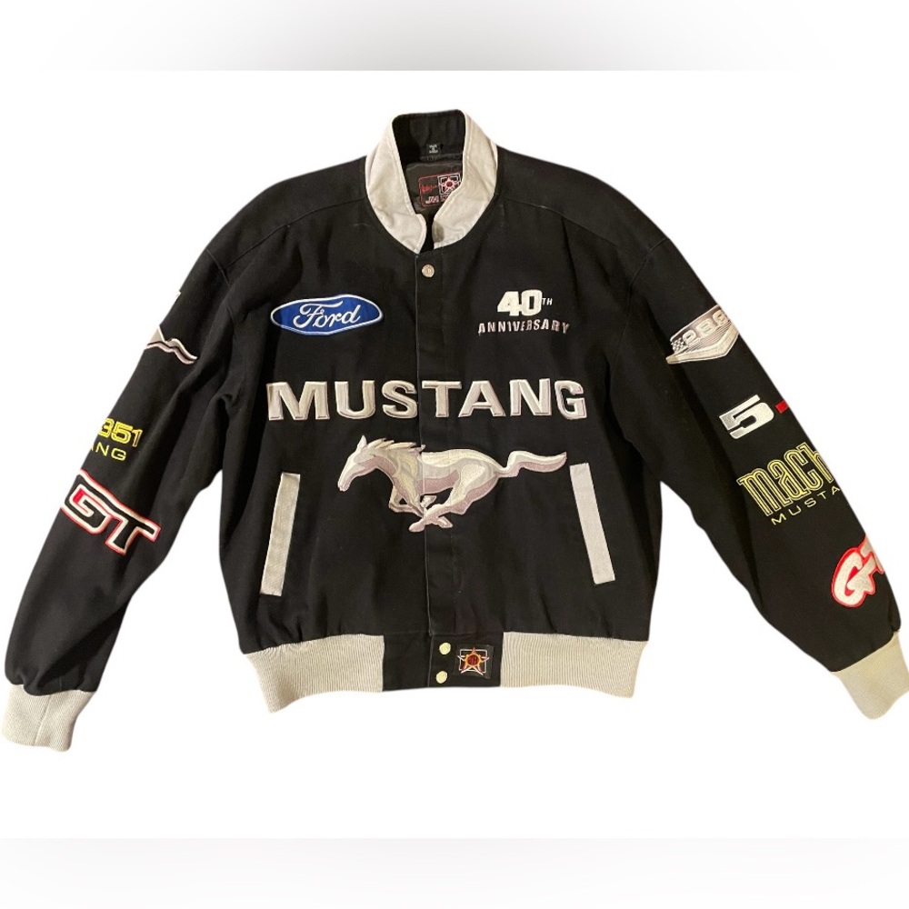 Ford Mustang 40th Anniversary Quality Collector's Jacket Unisex sz Medium